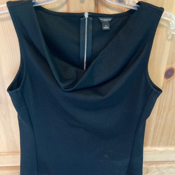 LAST CHANCE! Ann Taylor Black Dress Shirt - Picture 1 of 5